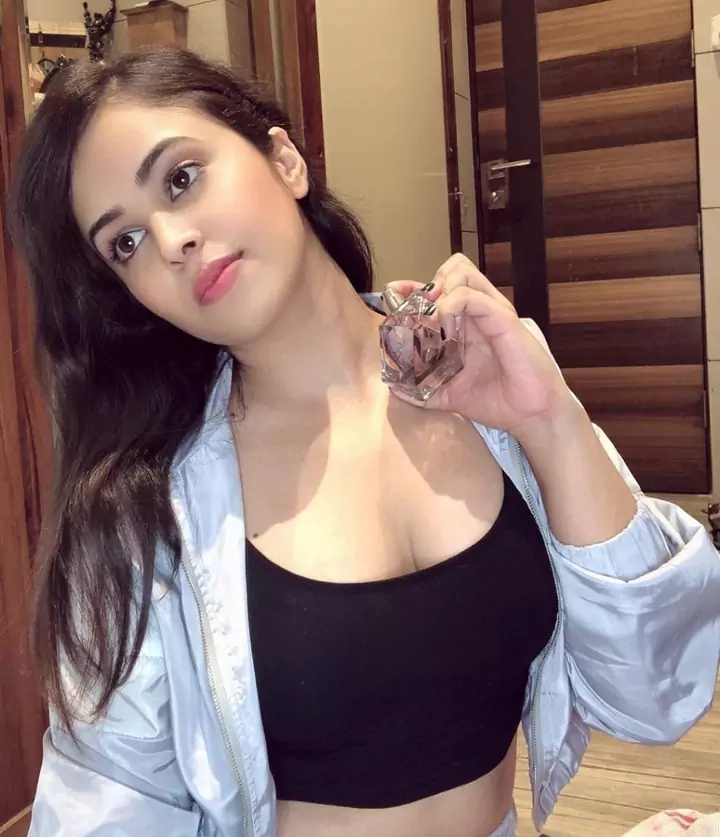 Garima College Girl in Black Bra